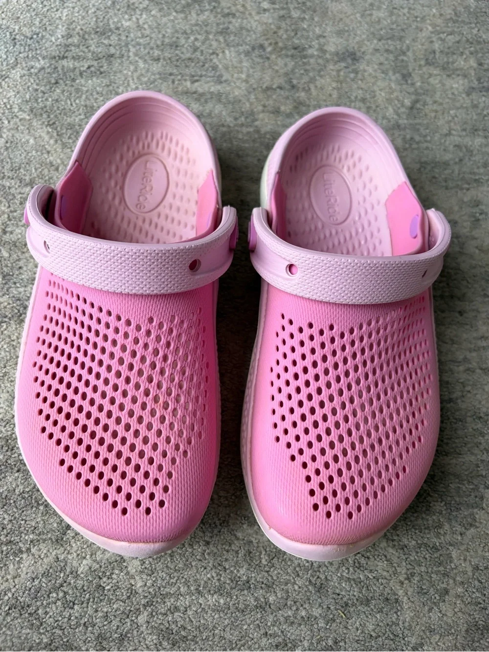 CROCS Kids LifeRide 360 Clogs Taffy Pink J2